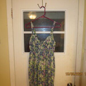 Natural Life Elizabeth Maxi Floral Dress M